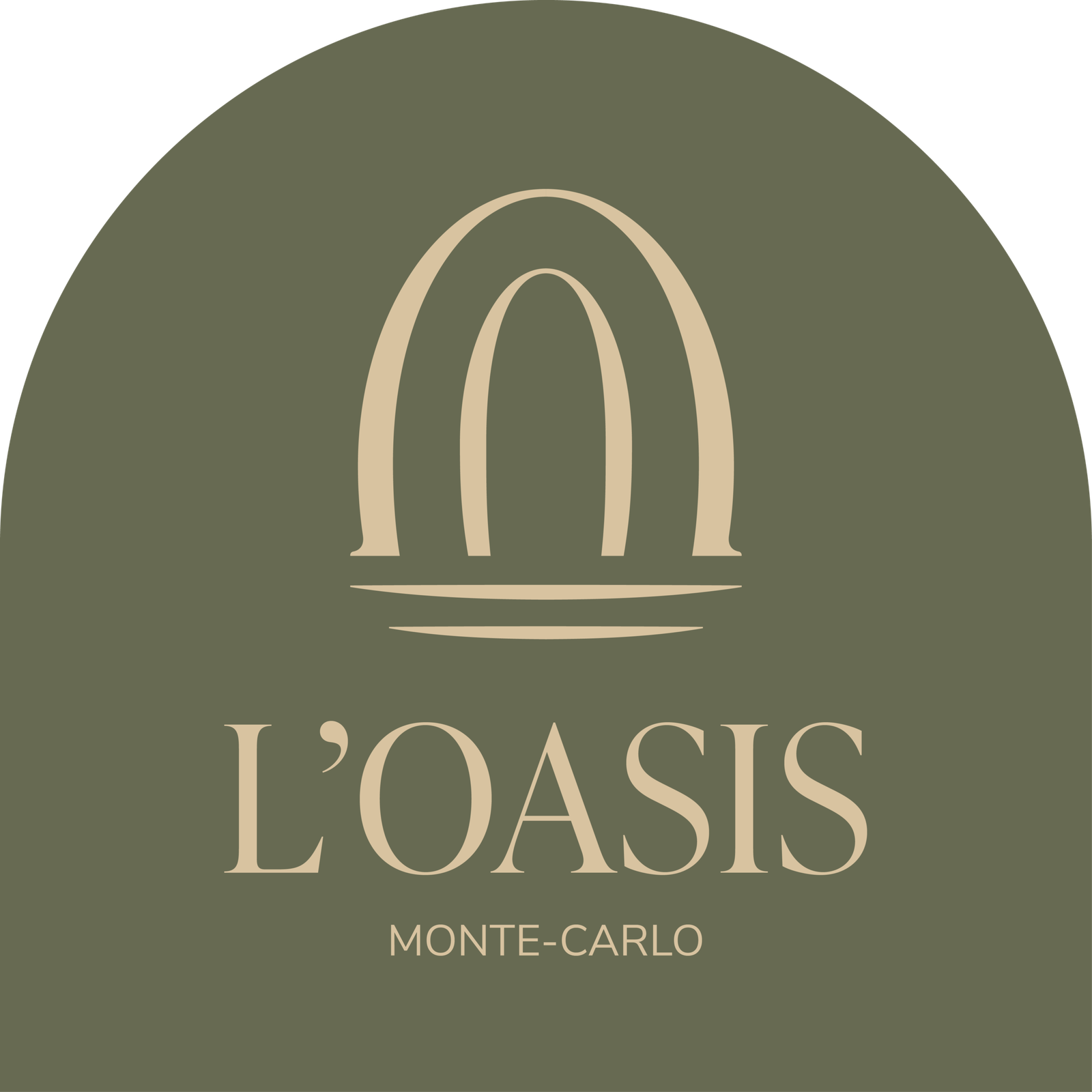 Logo L'Oasis, version verte